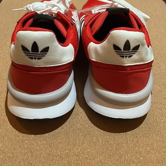 Adidas Originals Retroset Scarlet Red Size 14 - Picture 12 of 15